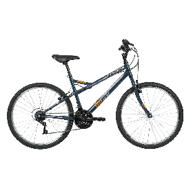 Bicicleta Caloi Mtb Montana Tam 18 Aro 26 21v Chumbo Azul A20